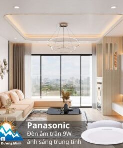 Đèn LED âm trần 9W Panasonic NNP72279 ánh sáng trung tính