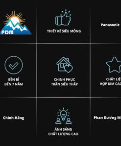 Đèn LED downlight Panasonic siêu mỏng EZ-M