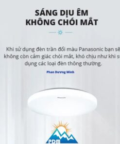 Đèn LED ốp trần Panasonic ánh sáng chất lượng cao