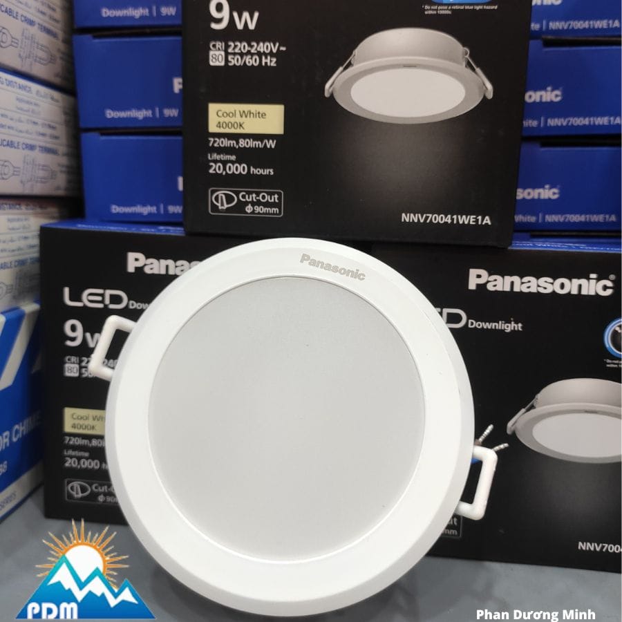 Đèn âm trần Panasonic 9W DN 2G Đèn âm trần Panasonic 9W DN 2G