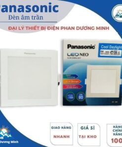 Đèn âm trần vuông 6W Panasonic