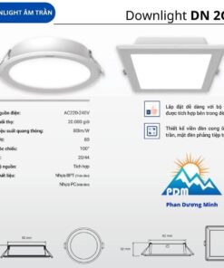 Đèn downlight DN 2G Panasonic