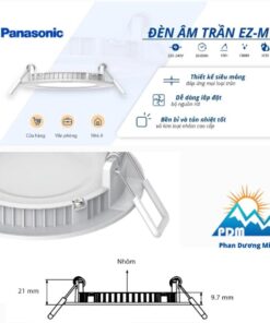 Đèn downlight âm trần Panasonic EZ-M
