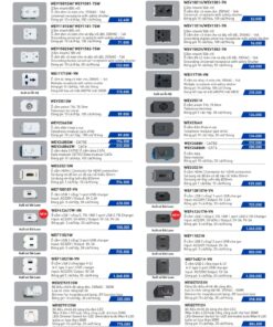 Giá ổ cắm điện dòng Wide Panasonic