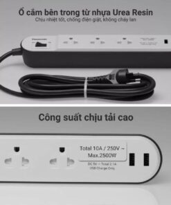 Phích cắm điện Panasonic WCHG243322W-VN tiện lợi