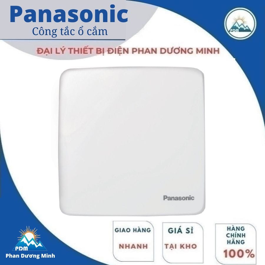 Công tắc 1 chiều, cắm nhanh Panasonic WMT501-VN trắng Công tắc 1 chiều, cắm nhanh Panasonic WMT501-VN trắng