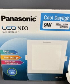 Đèn âm trần vuông 9W Panasonic