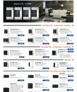 Giá công tắc Panasonic dòng Gen-X