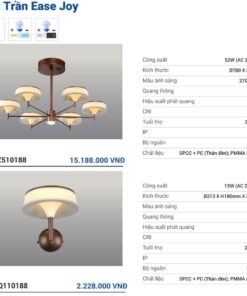 Giá đèn trang trí Panasonic Ease Joy