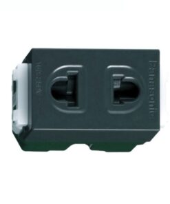 Ổ cắm đơn 2 chấu Panasonic WEV1081H cắm nhanh