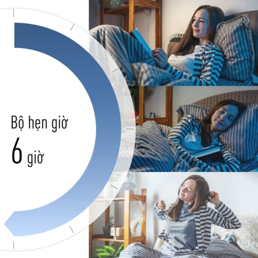Quạt cây Panasonic tích hợp đèn ngủ F-407WGO hẹn giờ thông minh Quạt cây Panasonic tích hợp đèn ngủ F-407WGO hẹn giờ thông minh