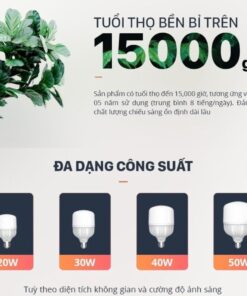 Đèn Bulb Trụ Panasonic bền bỉ