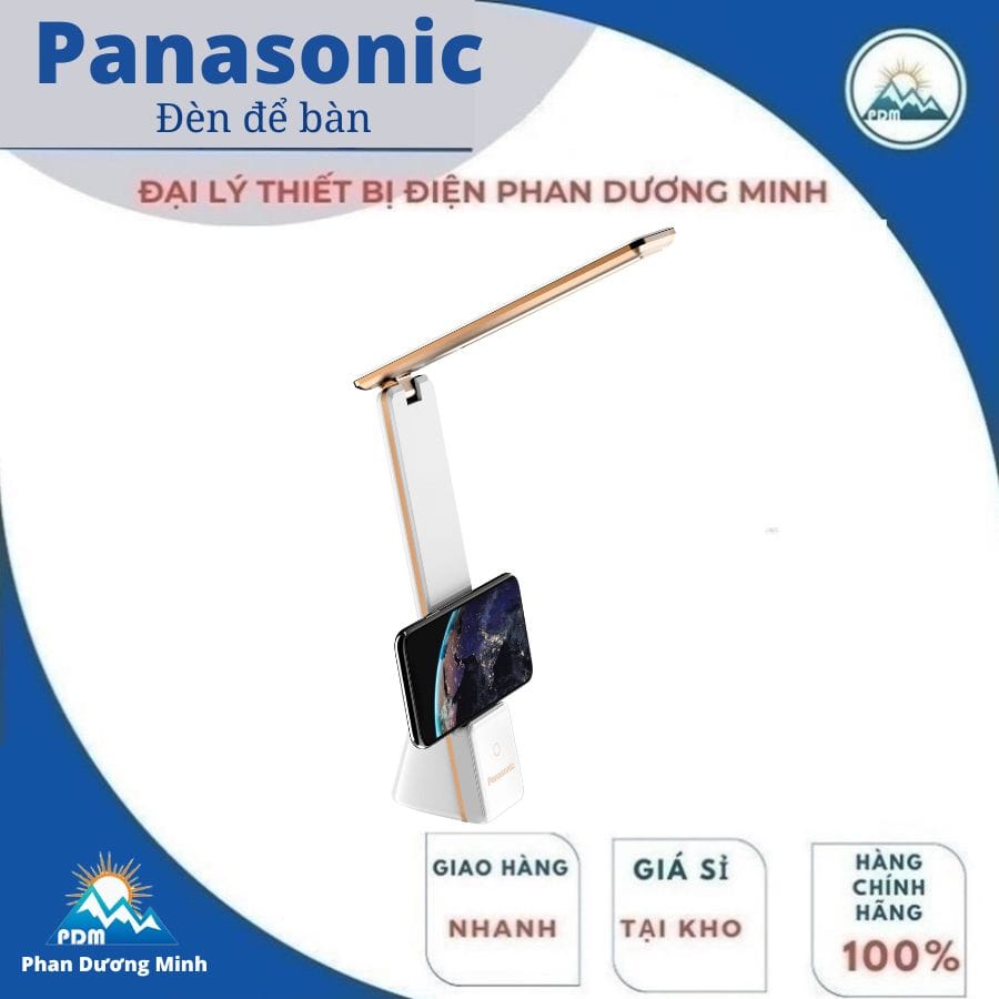 Đèn học Panasonic HHGLT0339W88L pin sạc Đèn học Panasonic HHGLT0339W88L pin sạc